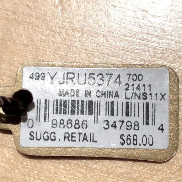 NWT Juicy Couture Freshwater Pearl Tassel & Charm Necklace - Picture 11 of 11